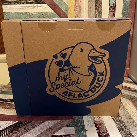 Special Aflac Robot Companion Duck NIB Backpack Aides Sickness Dr Appts Medical - Picture 7 of 15